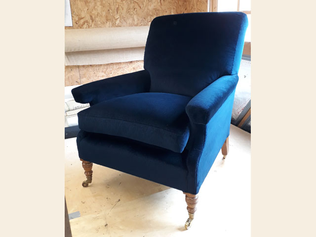 Bespoke armchair made to measure in Gloucestershire