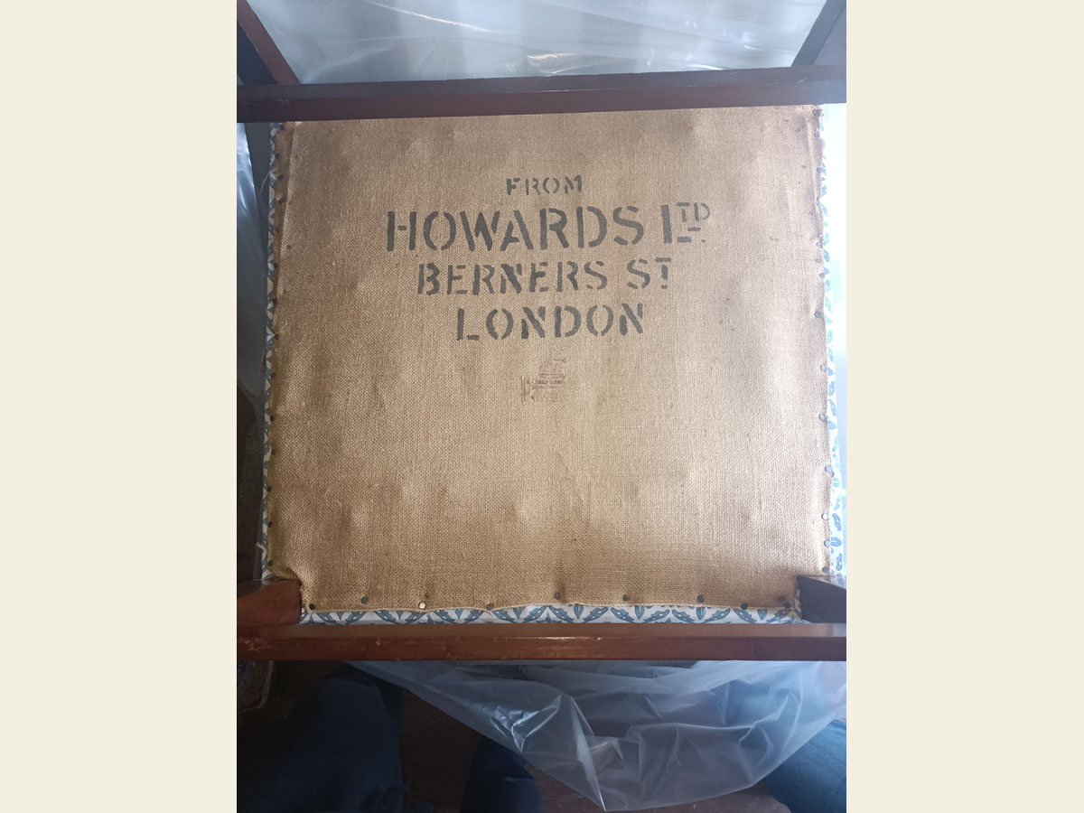 Howard & Sons Wing chair for sale