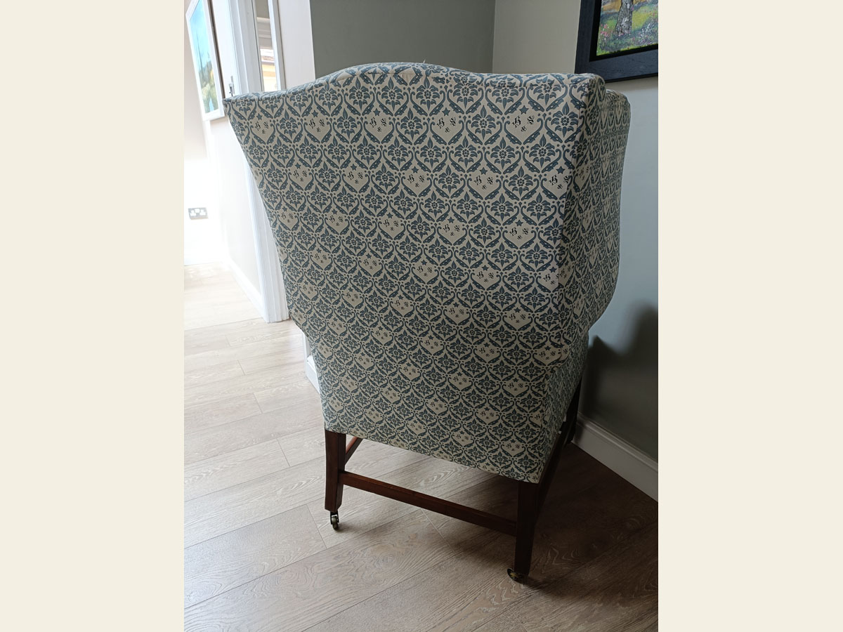 Howard & Sons Wing chair for sale