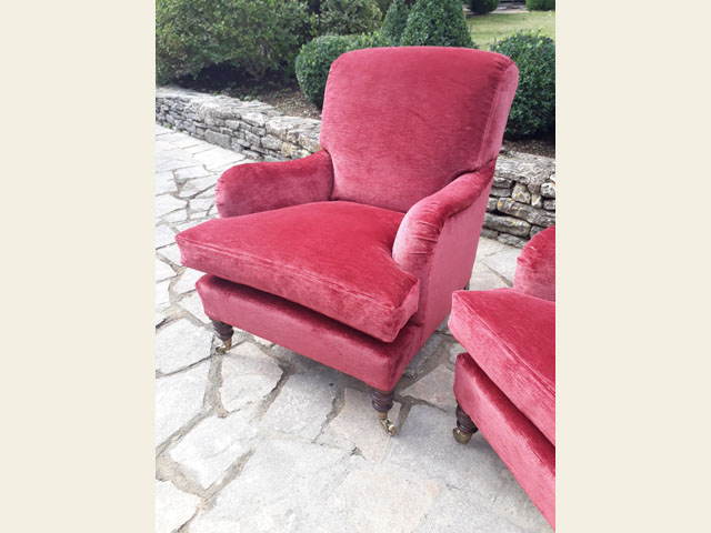 Armchair upholstery services